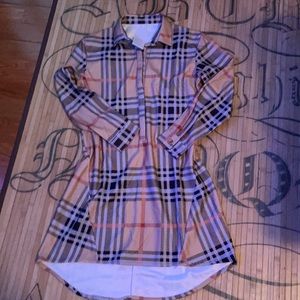 Plaid Dress NEW w tags